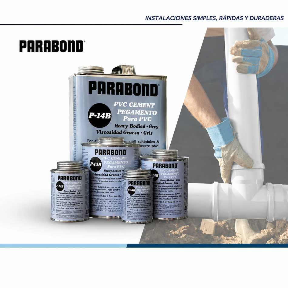 pegamento parabond gris