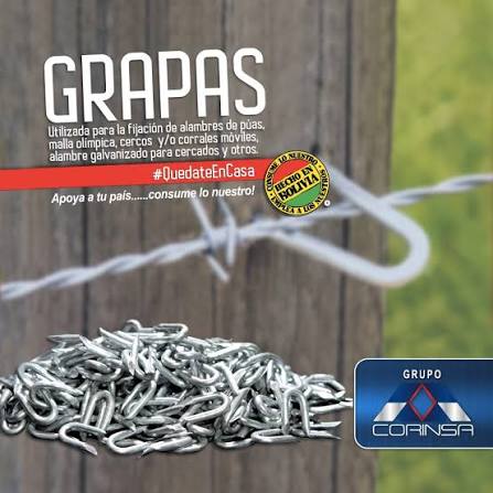 GRAPA PARA ALAMBRE PUA