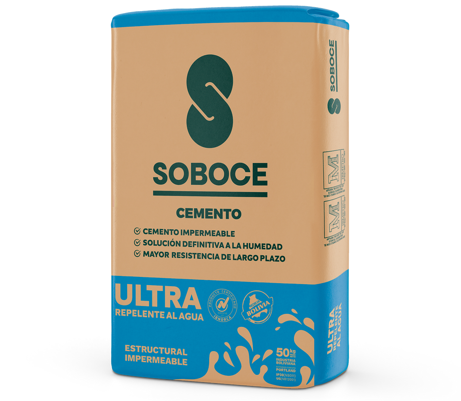 CEMENTO SOBOCE ULTRA REPELENTE AL AGUA