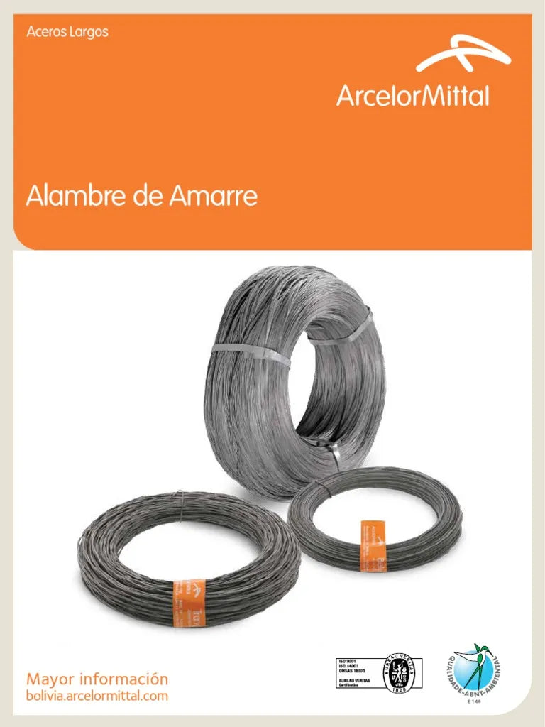 ALAMBRE DE AMARRE NEGRO #16 BRASILERO