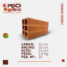 LADRILLOS 6H RIO GRANDE